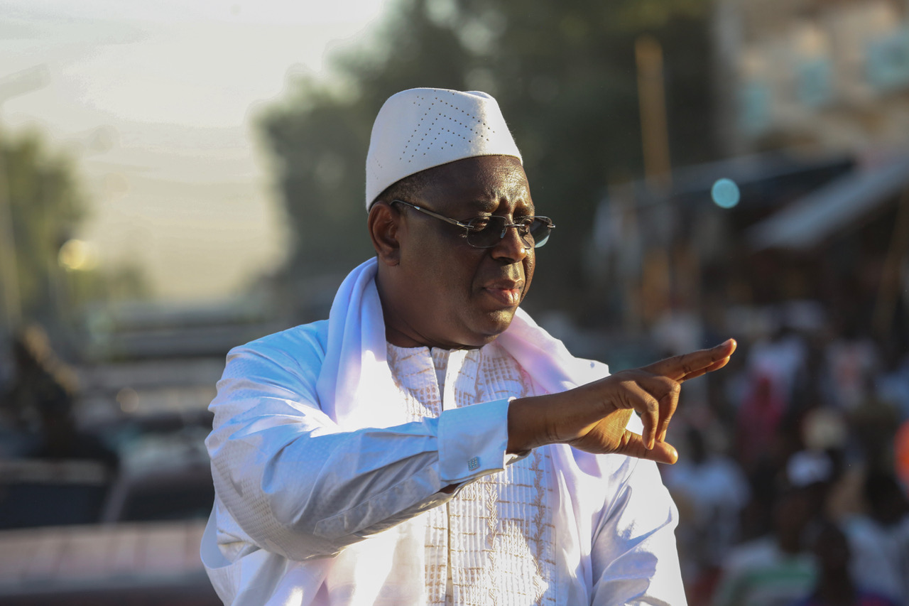 10 photos : Affluence monstre à Touba et Mbacké pour le meeting de Macky Sall