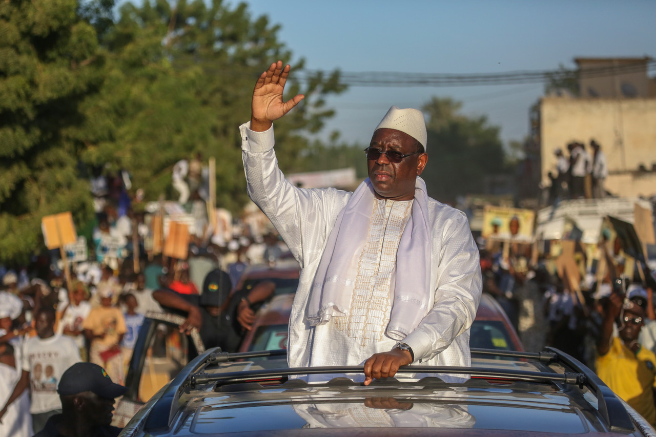 10 photos : Affluence monstre à Touba et Mbacké pour le meeting de Macky Sall