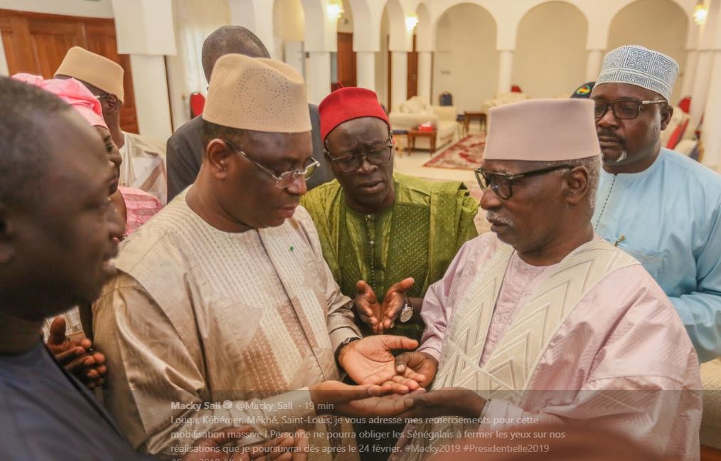 Macky Sall : « Je poursuivrai mes réalisations dès après le 24 février »