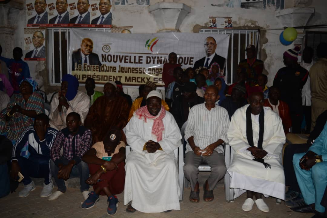 Photos - Sangalkam : Ouverture de la campagne par un meeting au quartier "Baayal" avec le ministre Oumar Guèye