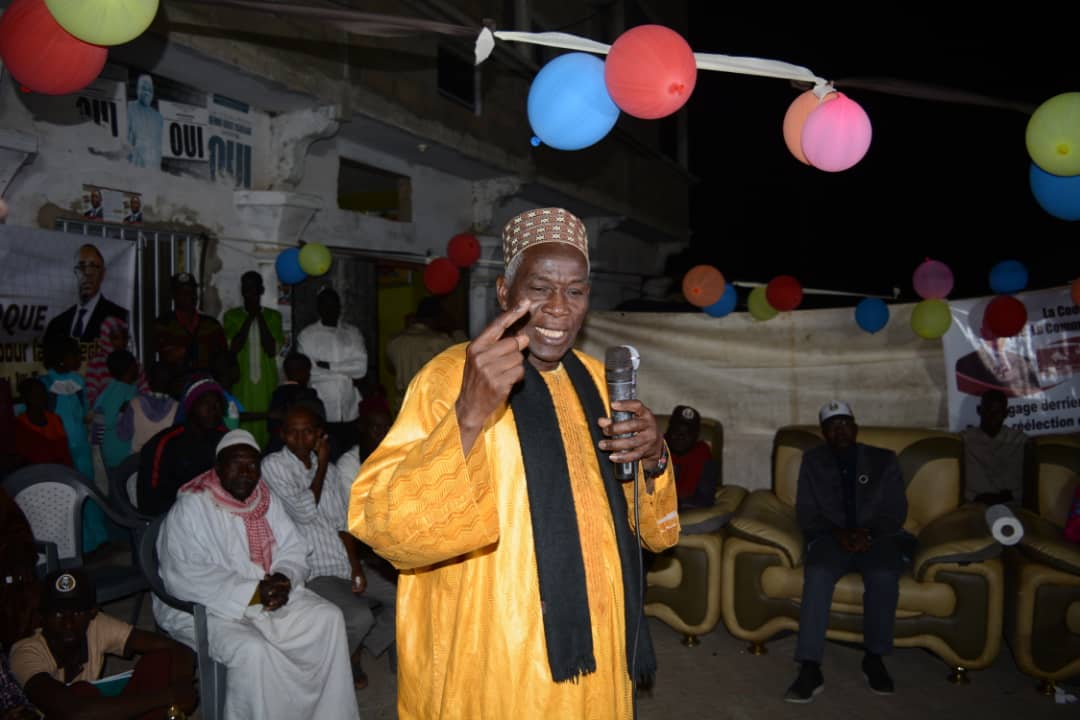 Photos - Sangalkam : Ouverture de la campagne par un meeting au quartier "Baayal" avec le ministre Oumar Guèye