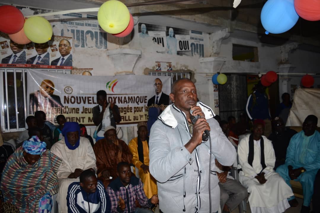 Photos - Sangalkam : Ouverture de la campagne par un meeting au quartier "Baayal" avec le ministre Oumar Guèye