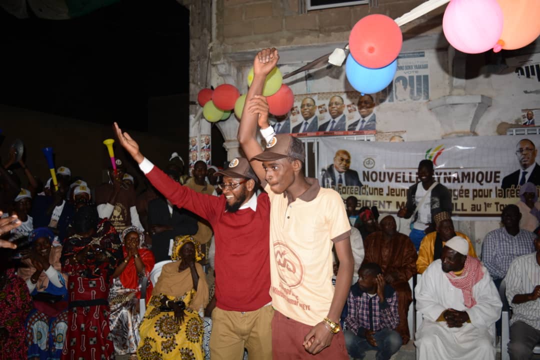 Photos - Sangalkam : Ouverture de la campagne par un meeting au quartier "Baayal" avec le ministre Oumar Guèye