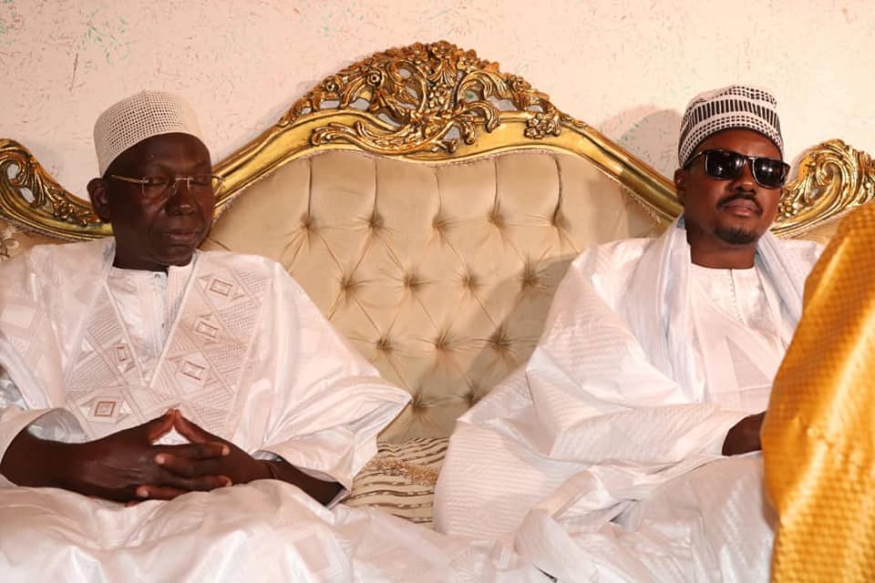 Photos: Issa Sall a rencontré le Khalife Général des Mourides Serigne Mountakha Bassirou Mbacké 