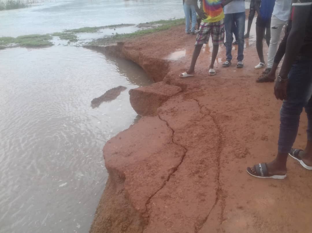 Wack Ngouna: Les fortes pluies emportent le pont de Keur Yoro Khodia