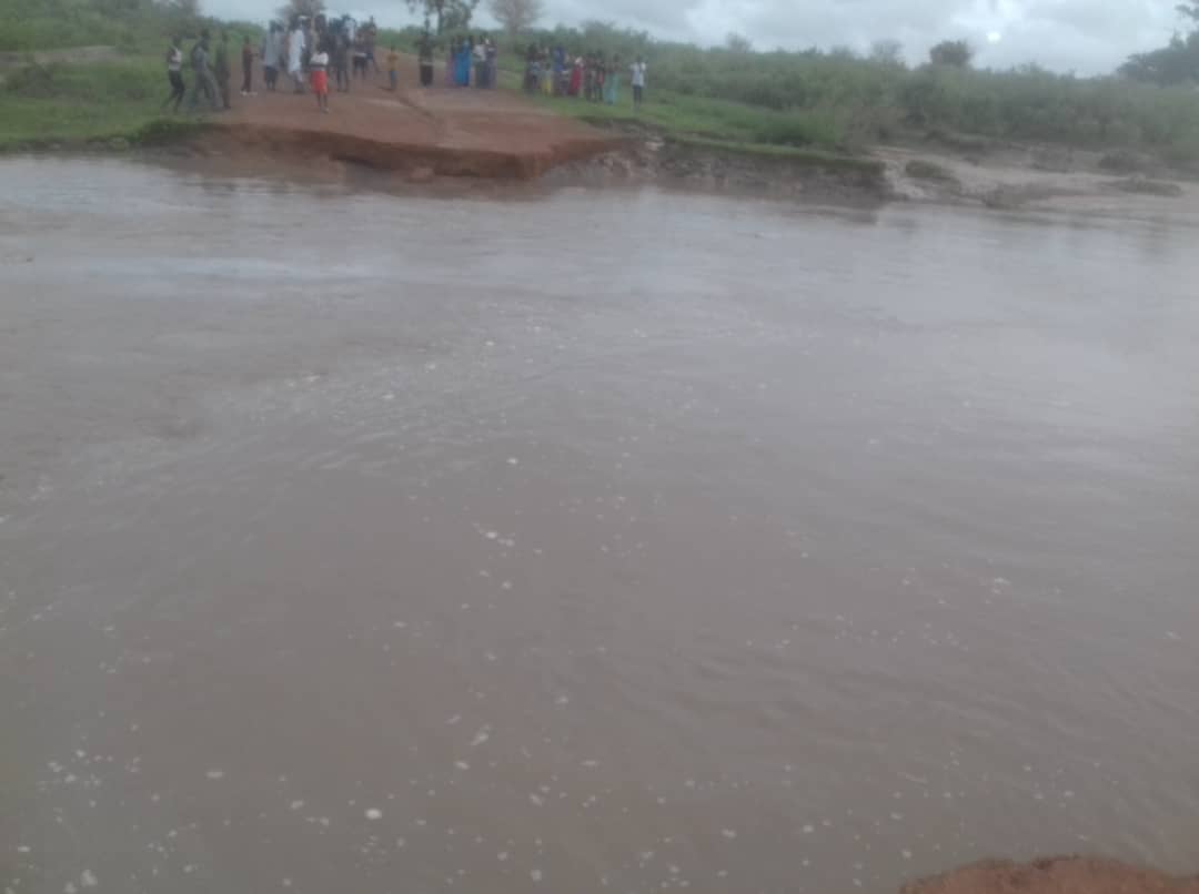 Wack Ngouna: Les fortes pluies emportent le pont de Keur Yoro Khodia