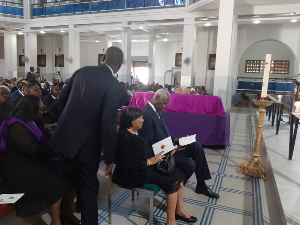 Funérailles de Colette Senghor : les images de la messe de requiem à la cathédrale Dakar