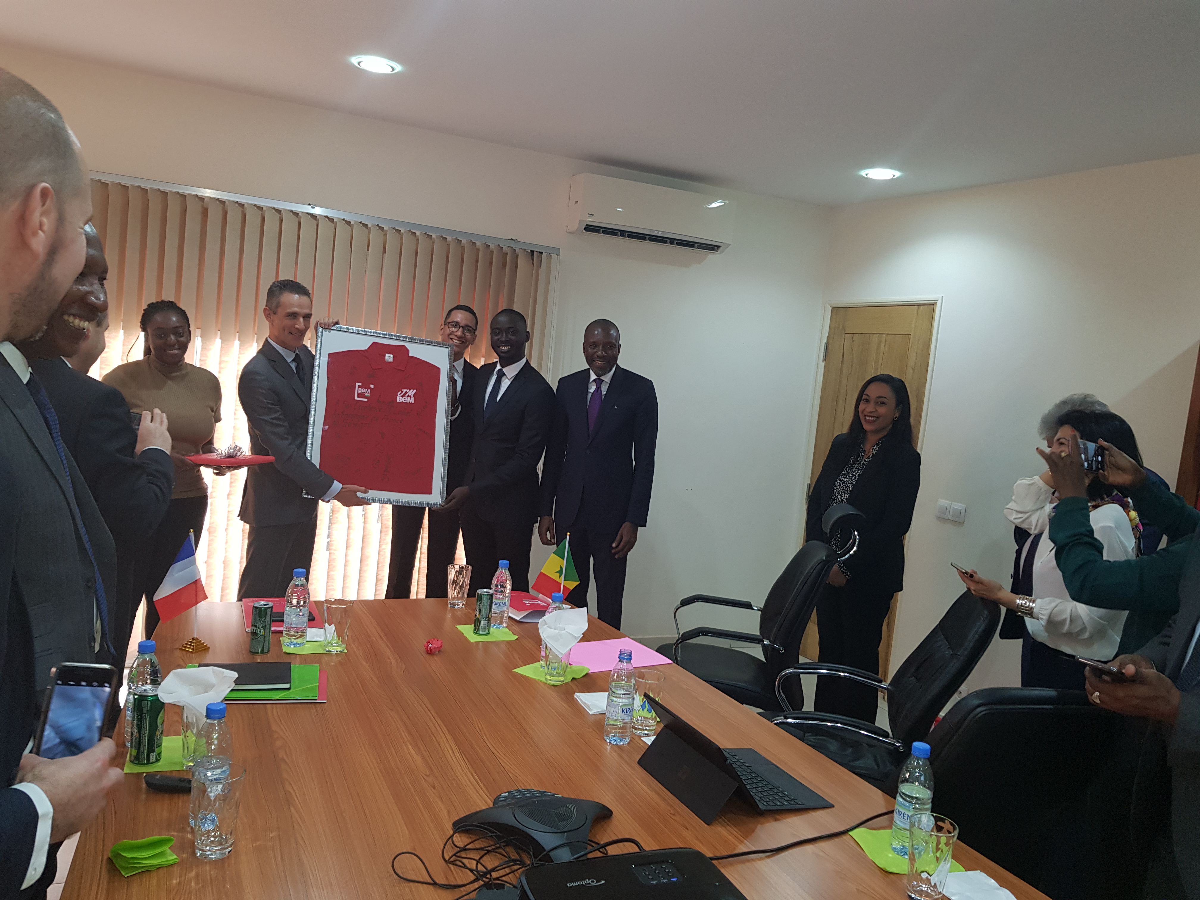 Visite de l’Ambassadeur de France Philippe Lalliot à BEM-Dakar