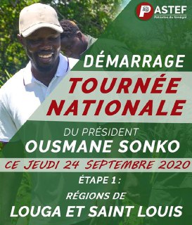 Ousmane Sonko en tournée « icône-nomique » : une première étape annoncée à Louga et Saint-Louis