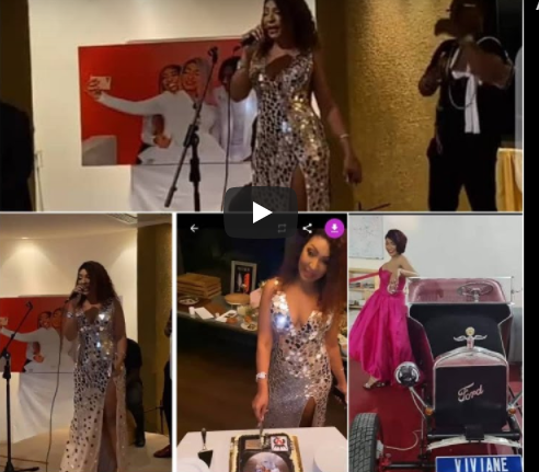 Video Incroyable Anniversaire De Viviane Chidid Admiriez La Tenue Sexy De La Chanteuse