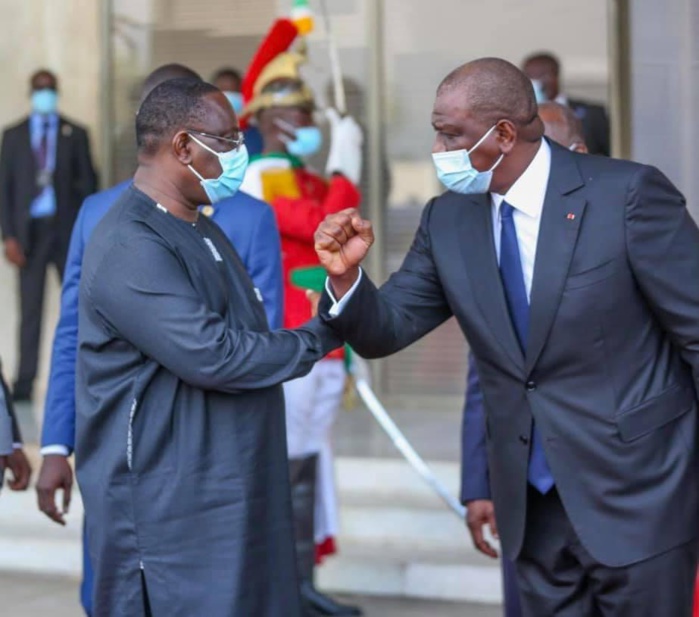 Investiture de Alassane Ouattara : Le président Macky Sall à Abidjan