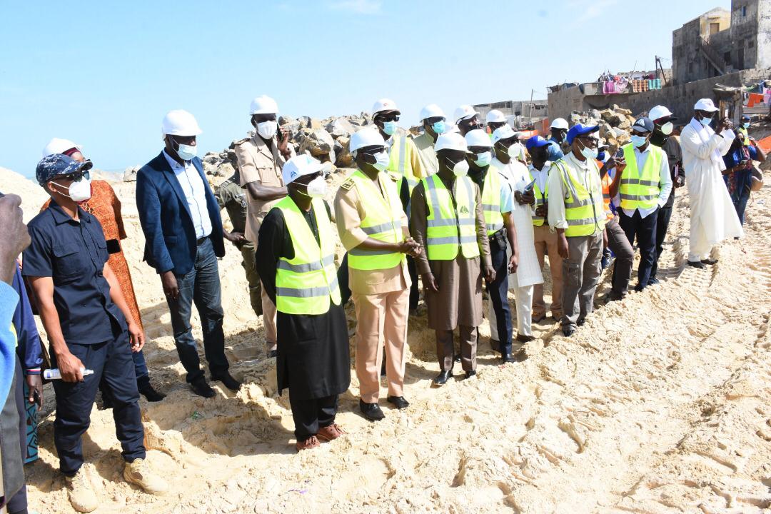 Saint-Louis / Visite des chantiers de l’Etat: Le ministre Oumar Guèye satisfait de l’avancement des travaux