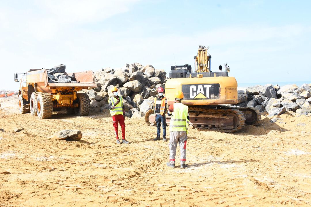 Saint-Louis / Visite des chantiers de l’Etat: Le ministre Oumar Guèye satisfait de l’avancement des travaux