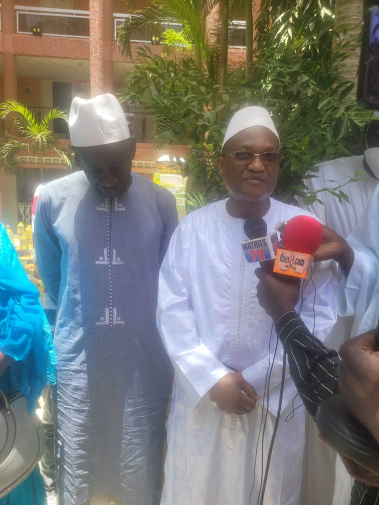 Tivaouane / Solidarité Ramadan : Un important soutien du Ministre Abdou Ndéné Sall, DG de SEN TER SA