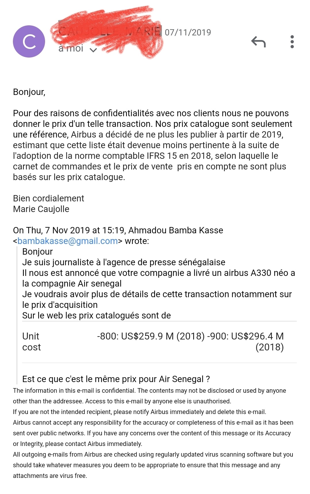 Nouvel appareil de commandement présidentiel:Son prix d’achat se chiffre à 39 milliards FCfa, payé en plusieurs tranches