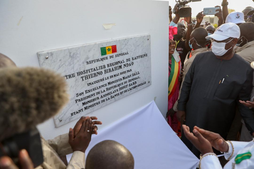 En images: l'inauguration de l'Hôpital Thierno Birahim Ndao