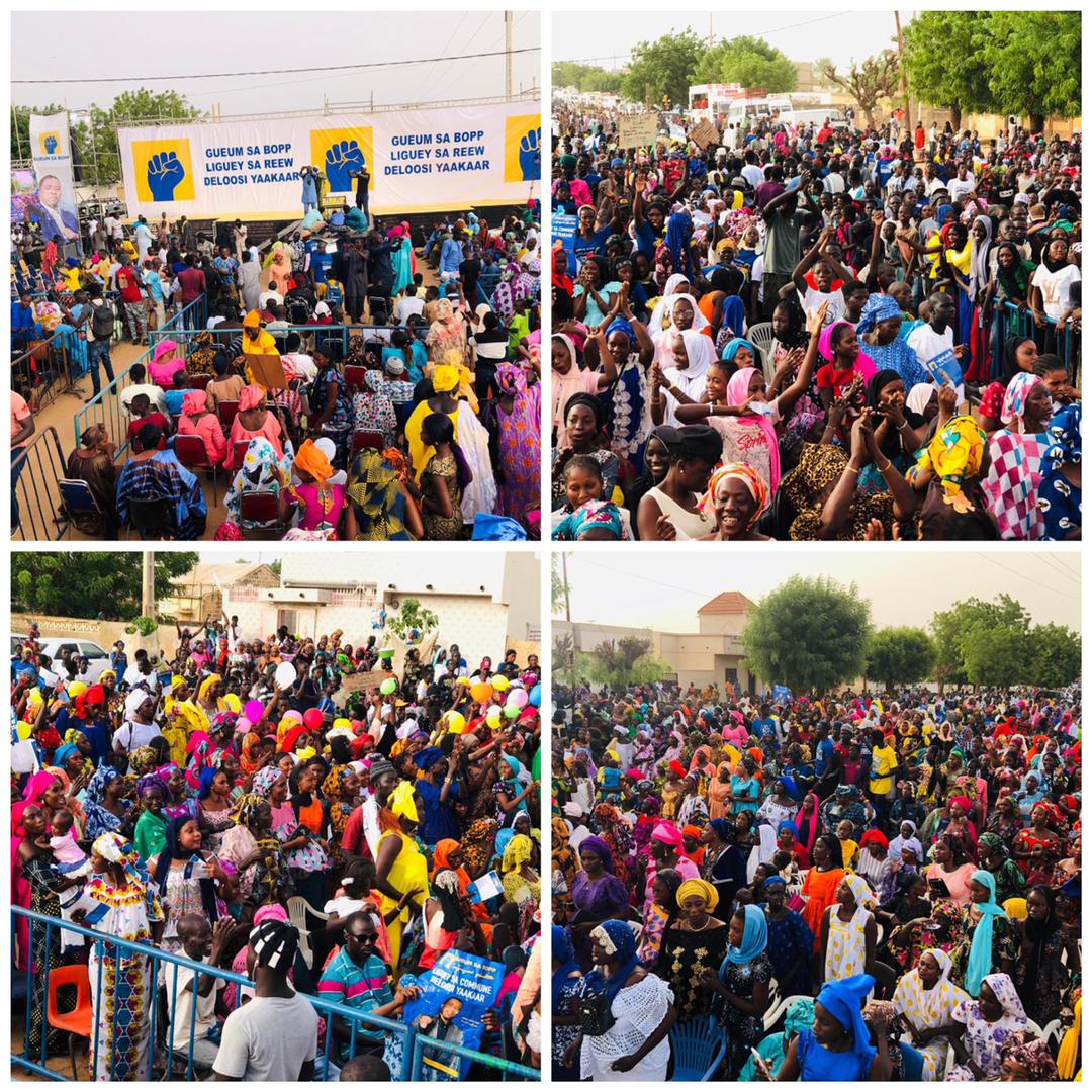 Accueil spectaculaire à Mbacké: Bougane Guèye Dany en terrain conquis, draine des foules