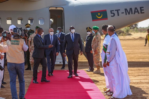 Pose de la première pierre du pont de Rosso: Macky Sall et les images de son accueil en Mauritanie