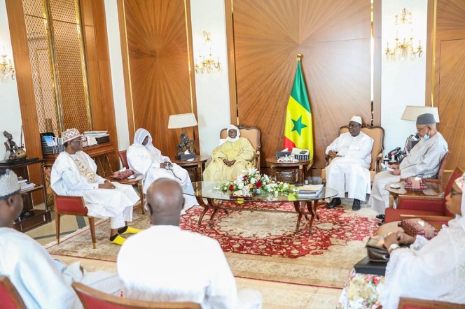 Première sortie publique du nouveau Khalife général des Layènes: Le Président Macky Sall à l’honneur