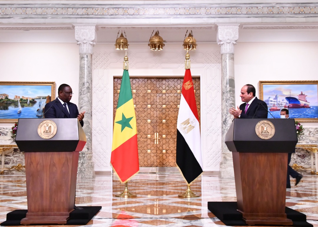 Le président Macky Sall s’est entretenu ce samedi avec son homologue Abdel Fatah al Sissi dans le cadre de la visite officielle qu’il effectue en République arabe d’Égypte.