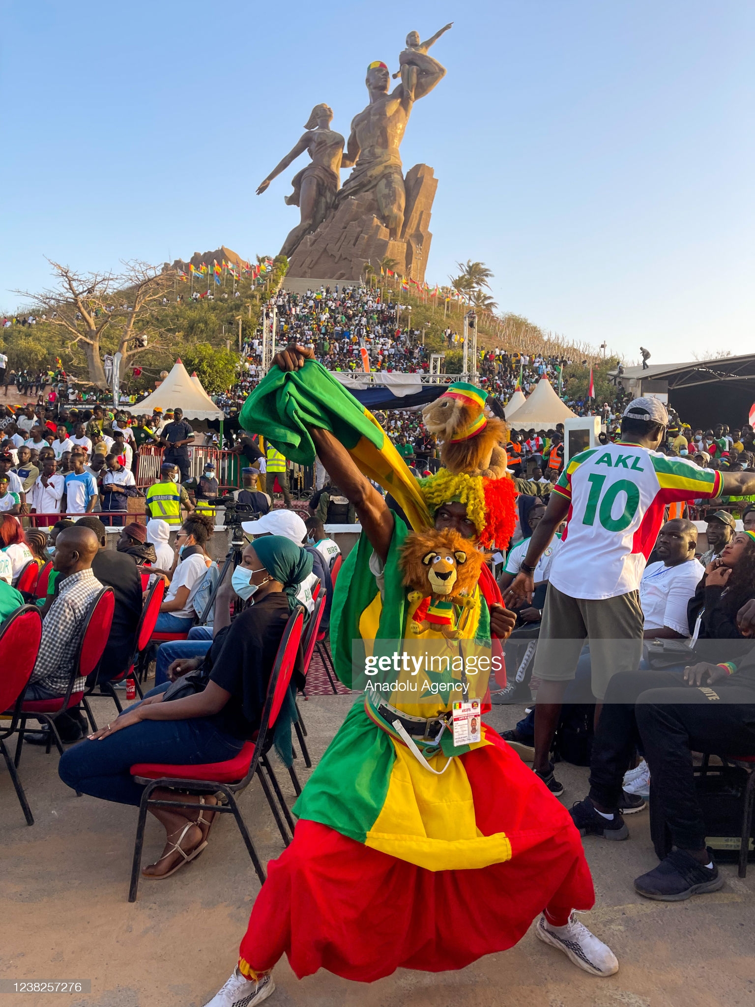 Photos - Can 2021 / Après le sacre : L’effervescence au niveau des supporters sénégalais à Dakar