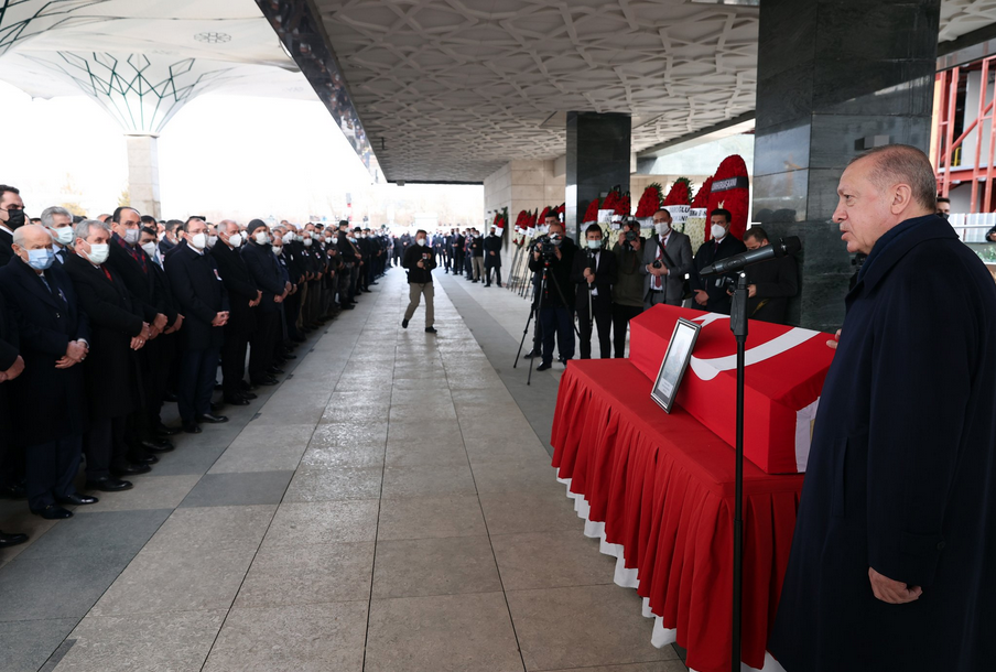 Décèdé à Dakar : Les tristes images des funérailles du chef de la sécurité de Erdogan (Photos)