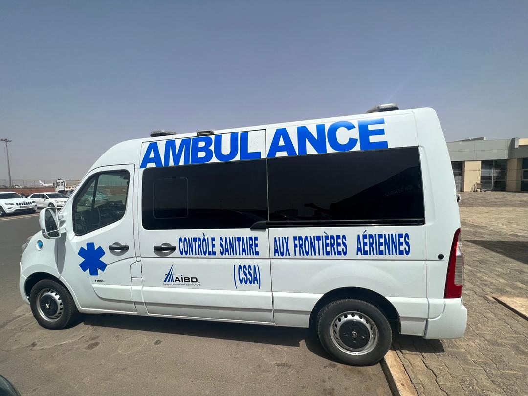 L’Aibd dote le Contrôle sanitaire aux frontières d’une ambulance