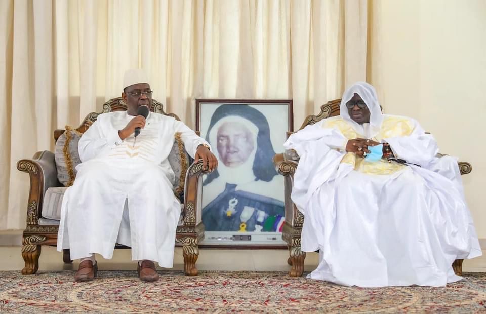 142e édition de l'Appel: visite de Macky Sall au Khalife des Layènes (Photos)