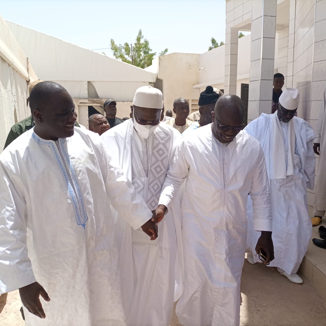 Darou Mouhty: L'arrivée des leaders de Yewwi Askan Wi avec Khalifa Sall, Déthié Fall... (Photos)