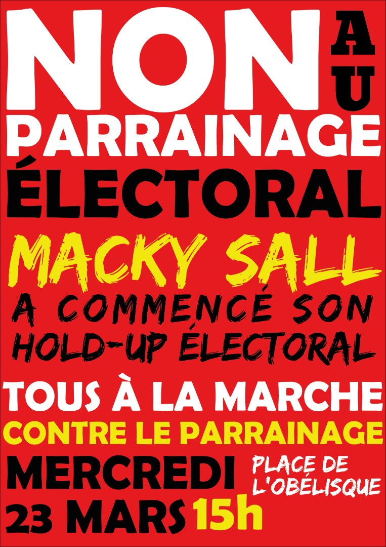 Campagne contre le parrainage électoral: Frapp et Cie distribuent des flyers ce samedi, en attendant...