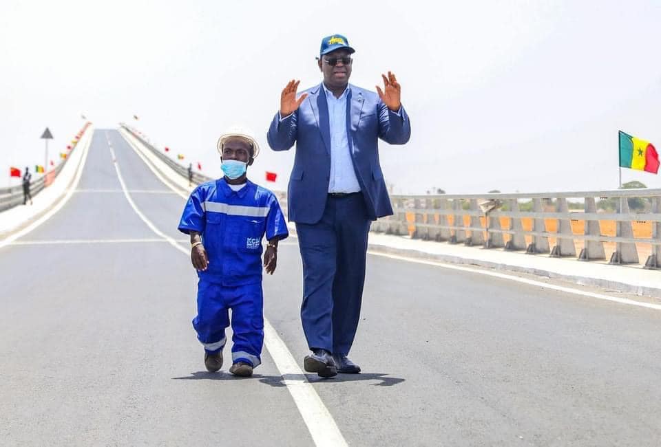 Le Président Macky SALL a inauguré ce samedi le Grand Pont à péage de Foundiougne.