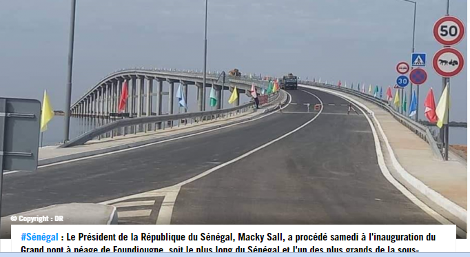 Inauguration du Pont à péage de Foundiougne: Macky Sall sur l’accueil réservé à ses visites