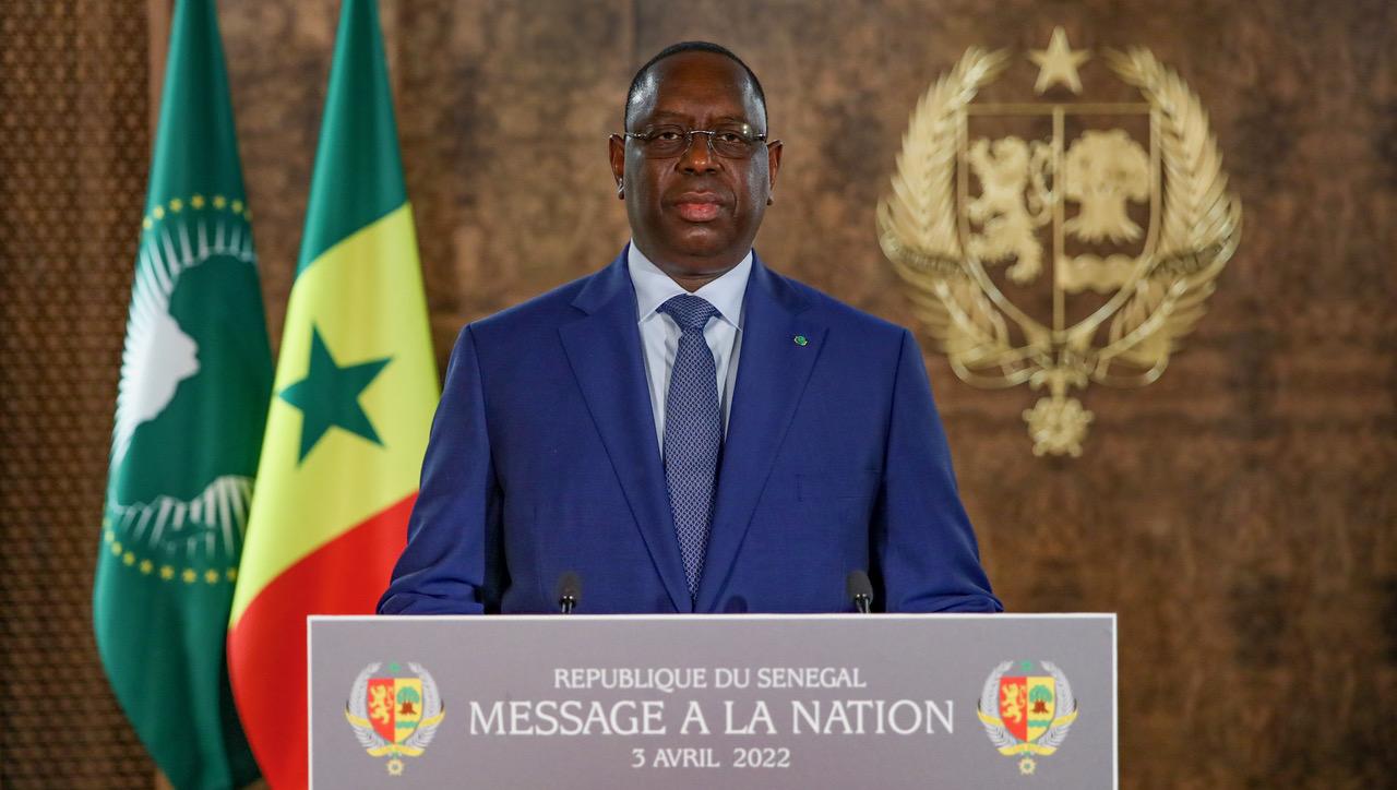 MESSAGE A LA NATION DE SON EXCELLENCE MONSIEUR LE PRESIDENT MACKY SALL