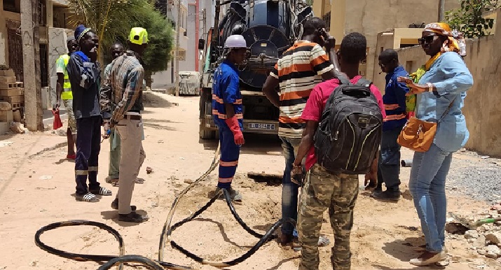 Réseaux d'assainissement de Ouakam : Démarrage des travaux de curage, d’entretien et de refonte