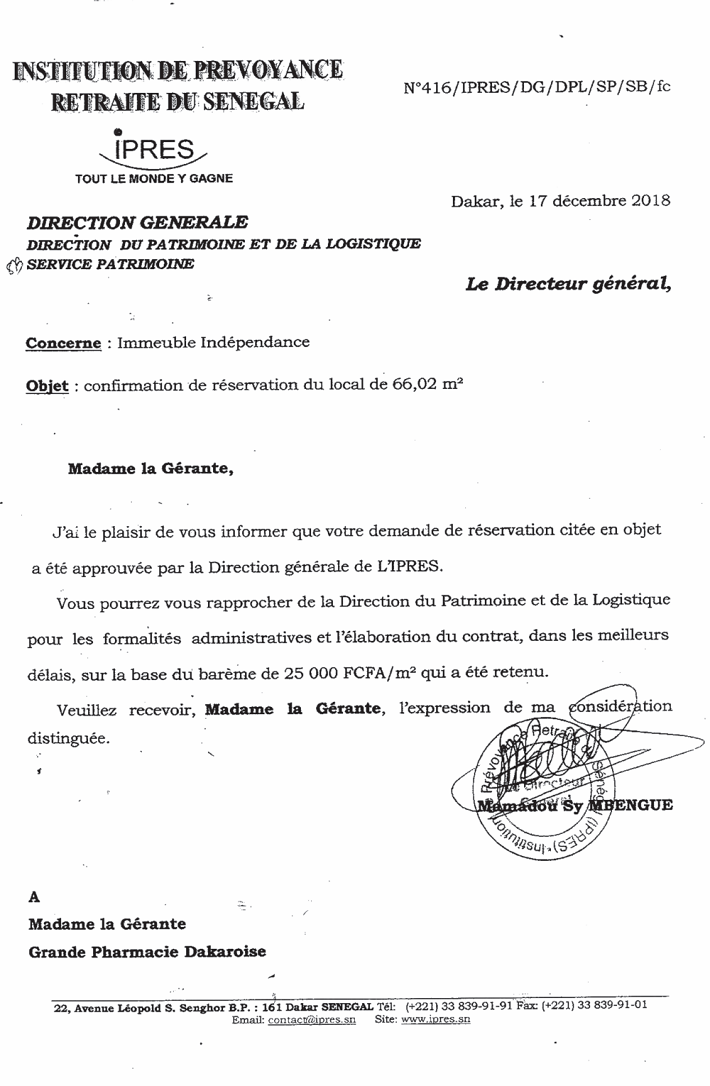 Déclarant que la pharmacie dakaroise n’a pas de contrat avec L’IPRES : Le ministre de la Santé a tout faux !