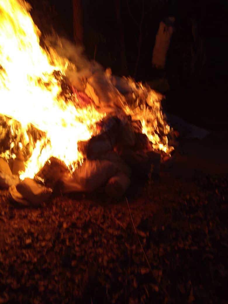 En images, l'incroyable saisie de l'Armée dans le village de Djoundji