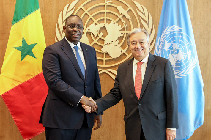 Rencontre avec Antonio Guterres, à Dakar : Macky Sall insiste pour "une désescalade" en Ukraine