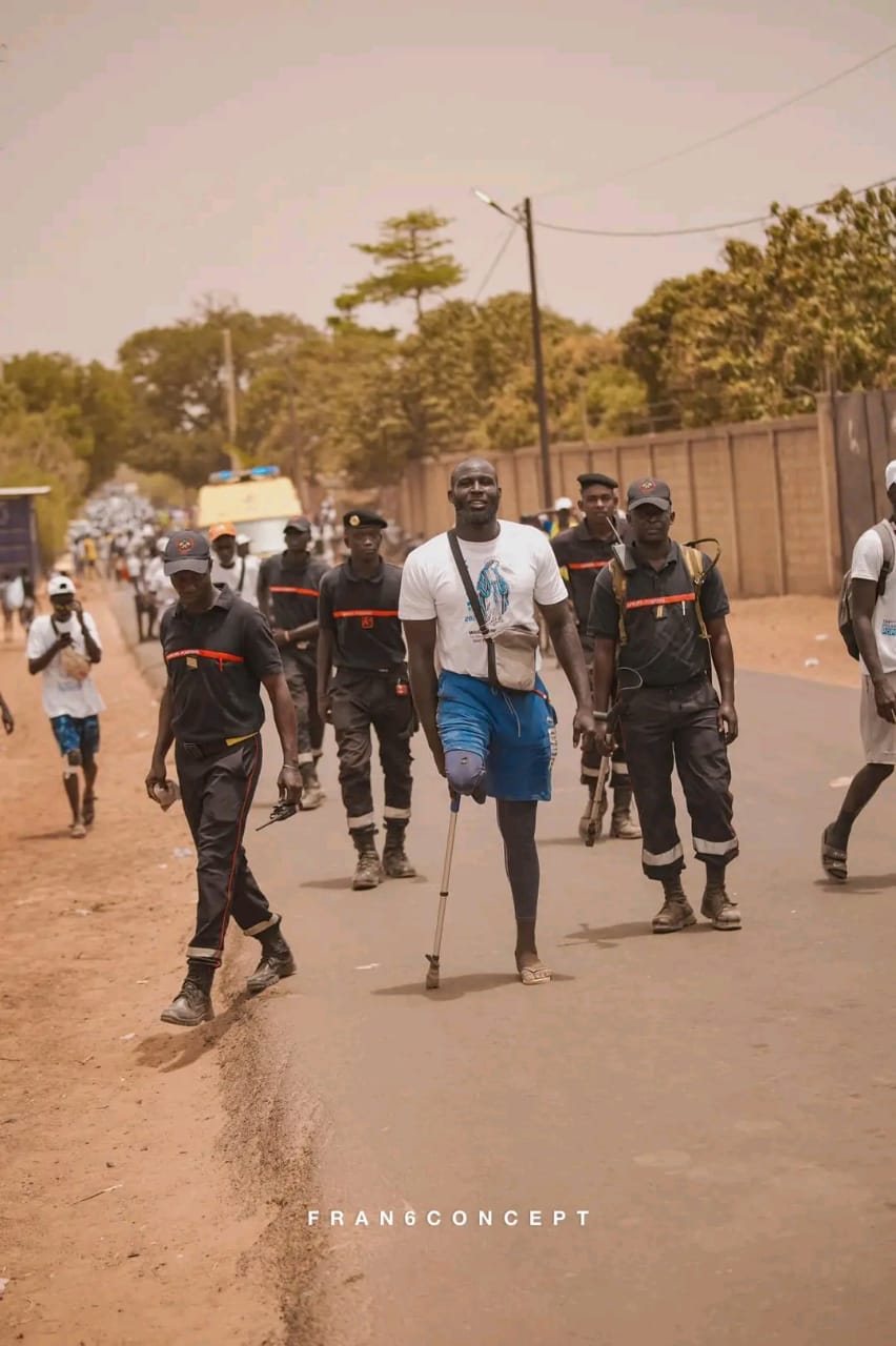 Popenguine 2022 : En images, les marcheurs dans tous leurs états ! Admirez la star de la journée