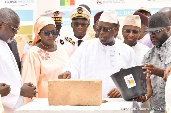 Cérémonie de pose de première pierre : « L'hôpital de niveau 3 de Tivaouane portera le nom de Seydi El Hadj Malick Sy »