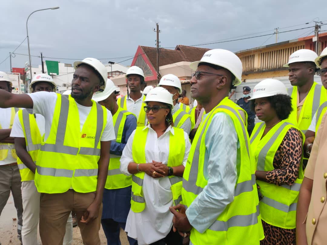 Le ministre de la Culture visite le chantier du Mémorial Le Joola