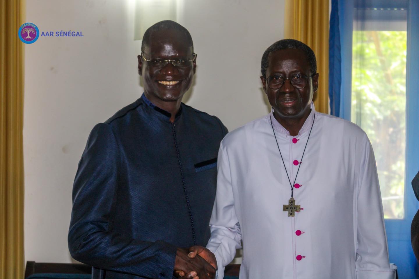 Législatives 2022 : la coalition AAR SÉNÉGAL chez Monseigneur Benjamin Ndiaye, archevêque de DAKAR