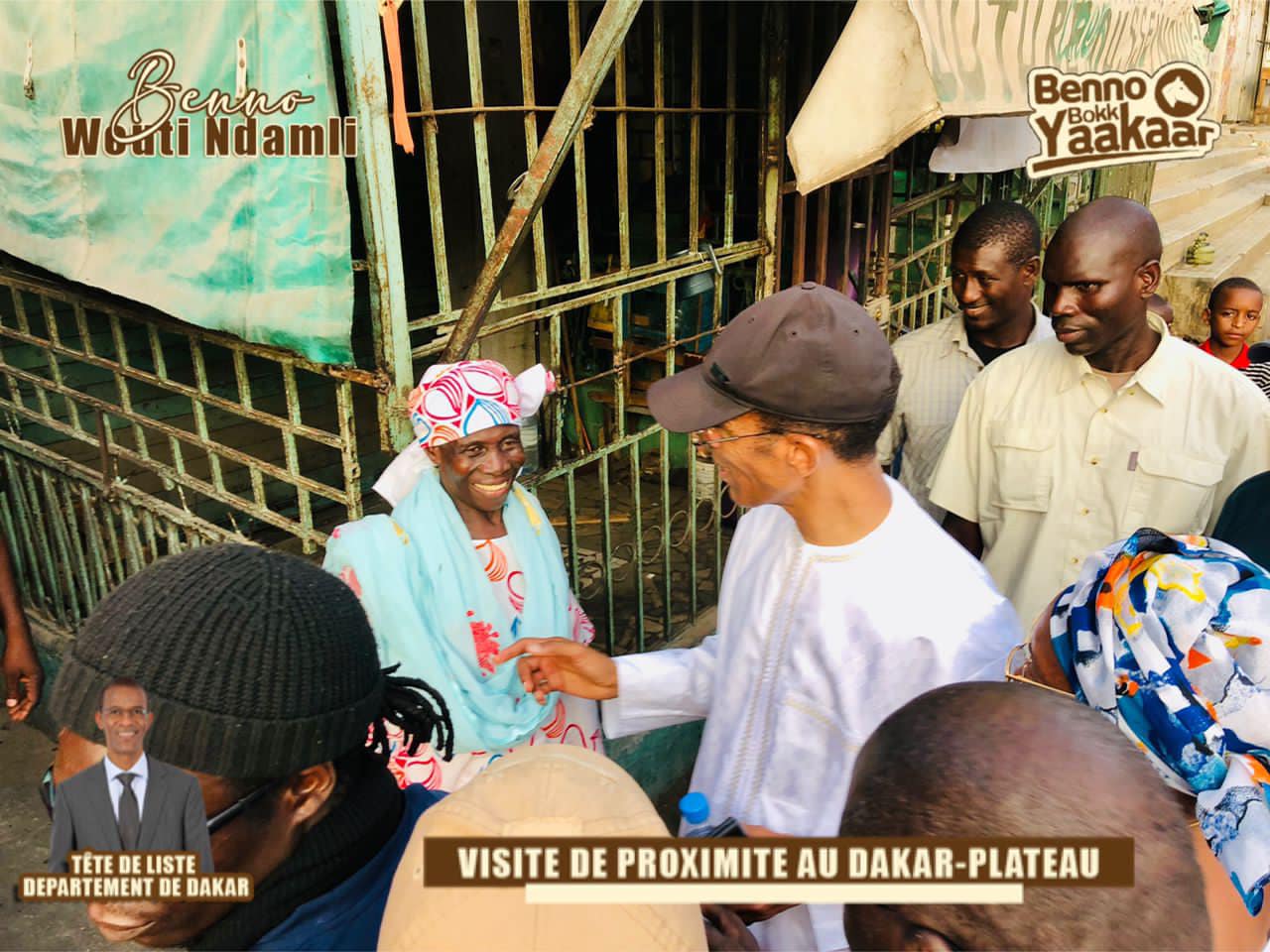 Elections législatives 2022: Alioune Ndoye, tête de liste à Dakar en visite de proximité entre Niaye thioker et Rebeuss