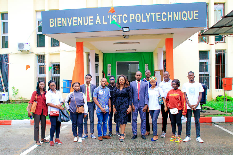 Célébration des 30 ans de l’ISTC Polytechnique: Mme Amy Sarr Fall honorée à nouveau par la jeunesse ivoirienne