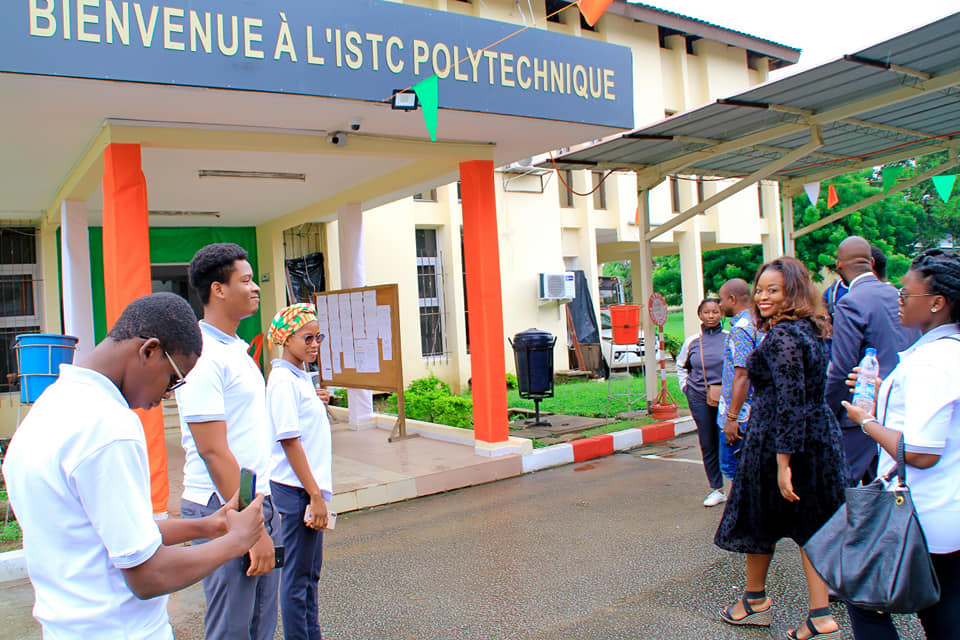 Célébration des 30 ans de l’ISTC Polytechnique: Mme Amy Sarr Fall honorée à nouveau par la jeunesse ivoirienne