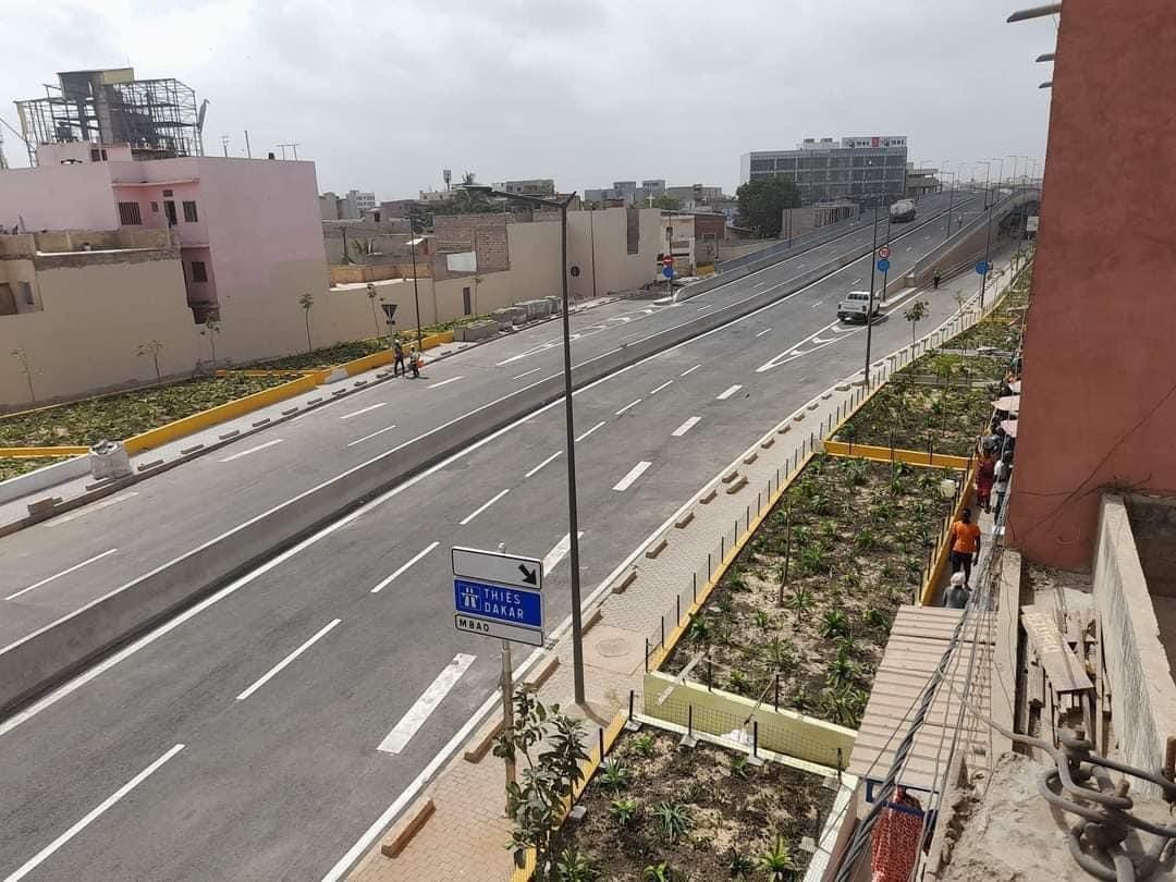 Infrastructure routière : magnifique et sublime autopont de Keur Massar