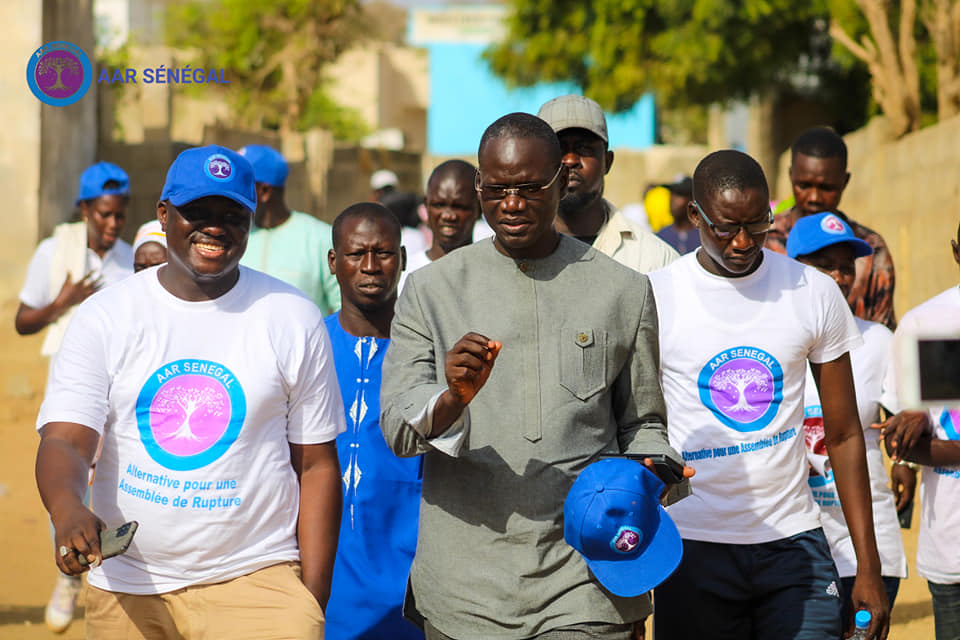 Législatives 2022 : visite de proximité de Aar Sénégal dans la Saafène avec Dr. Abdourahmane Diouf (Photos)