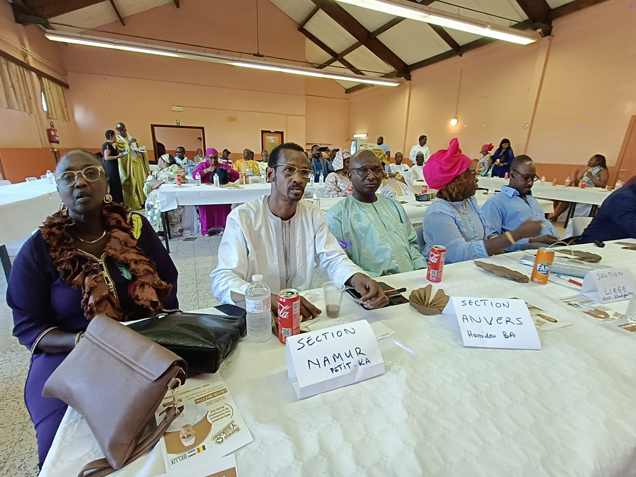 Belgique : Le meeting d’ouverture de la coalition BBY à Charleroi avec le candidat Mamoudou Moctar Bâ (Photos)