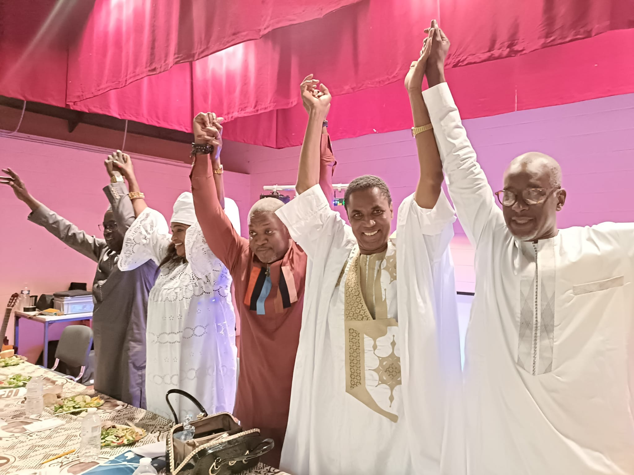 Belgique : Le meeting d’ouverture de la coalition BBY à Charleroi avec le candidat Mamoudou Moctar Bâ (Photos)