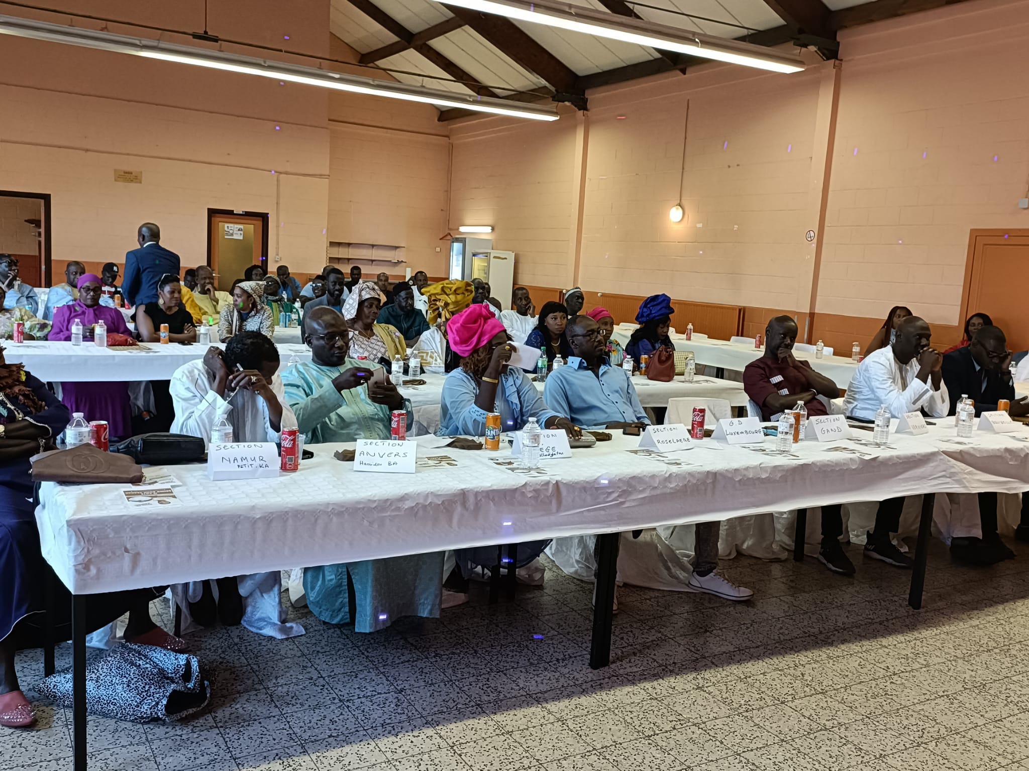 Belgique : Le meeting d’ouverture de la coalition BBY à Charleroi avec le candidat Mamoudou Moctar Bâ (Photos)