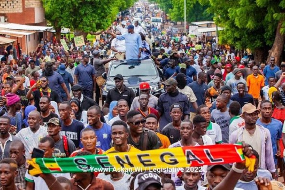 Yewwi et Wallu en campagne : Les belles images de la mobilisation à Tambacounda